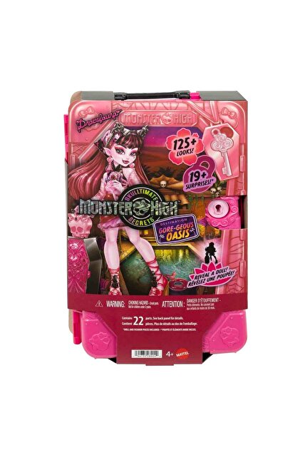MONSTER HIGH Gizemli Arkadaşlar Tatil Bebeği JDR49 - Draculaura