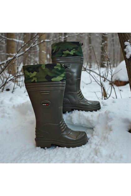 013 Eva Long Hunter 40cm Lightweight Boots with Conch Heel