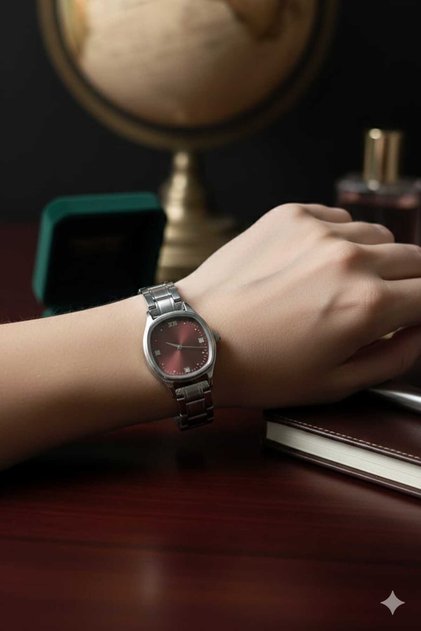 Spectrum New Season Premium Edition Minimal Square Retro Women's Wristwatch