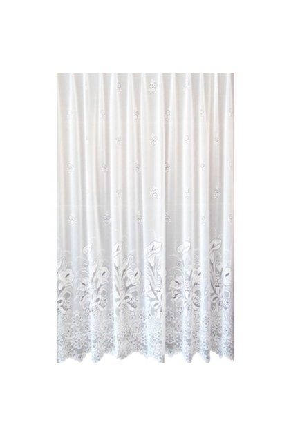 Perdea de Pascani model Model 5329, Alb, 200 cm x 240 H
