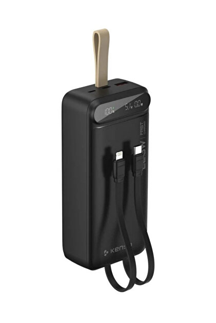 Kensa 30.000 mAh Hızlı Şarj Powerbank – Taşınabilir Güç, USB-C