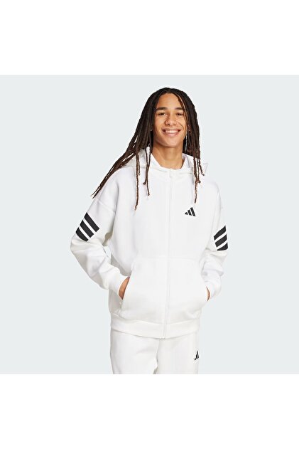 adidas Future Icons 3 Stripes FZ Erkek Sweatshirt - Fiyatı, Yorumları