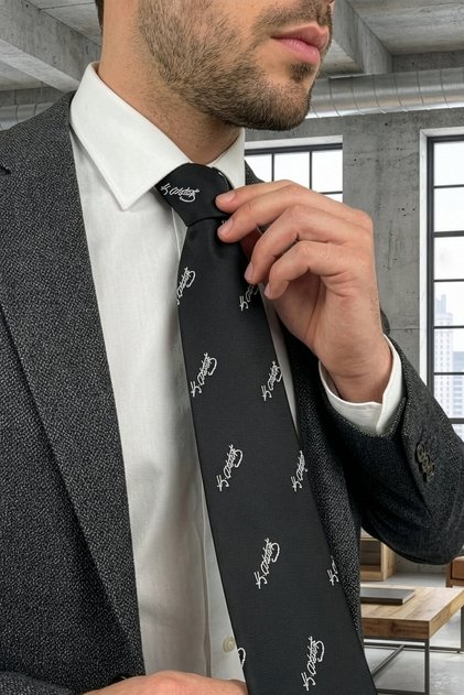 Mustafa Kemal Atatürk Signed Men's Tie