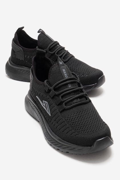 Men's Knitwear Sneakers BLACK BLACK