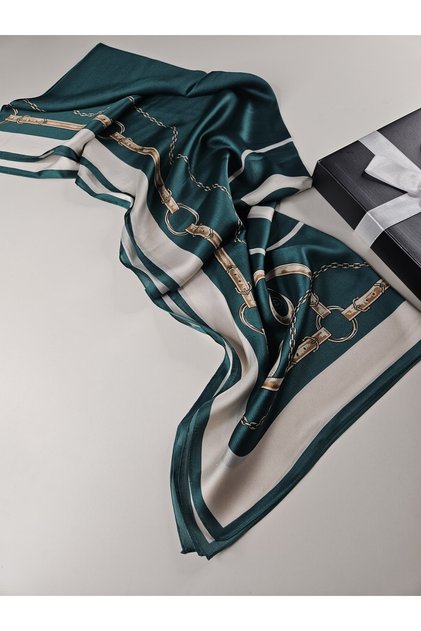 Luxury Voile Silk Shawl Hijab Foulard Scarf Shawl C Pattern 70 X 180 cm