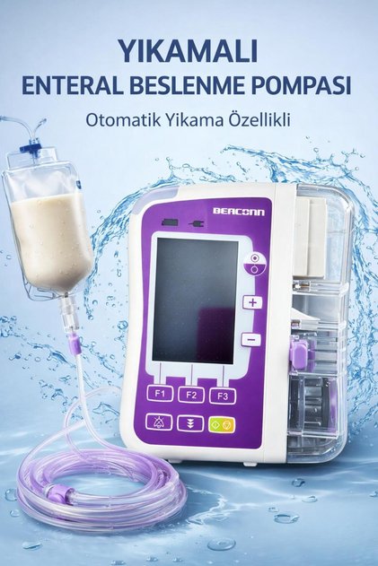 Yıkamalı Enteral Beslenme Pompası