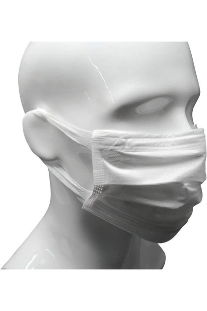 YU WELL Runhu White Soft Earloop Face Mask (WHITE) (50PCS)