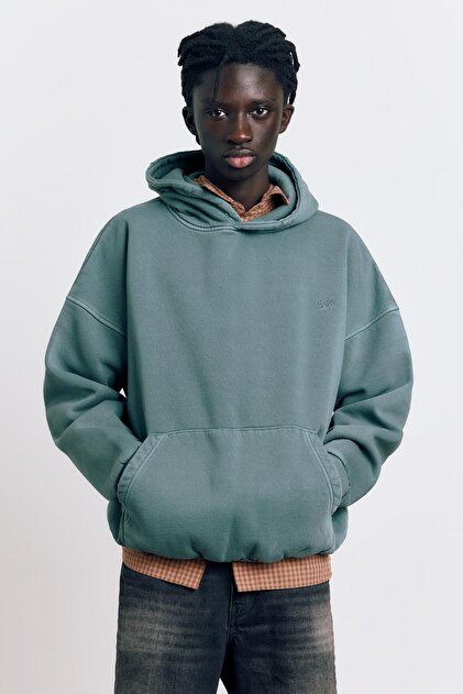 Pull & Bear Yıkanmış kapüşonlu sweatshirt STWD - Fiyatı, Yorumları