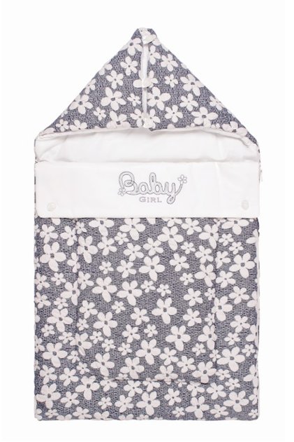Baby Girl Full Zippered Envelope Swaddle 11598