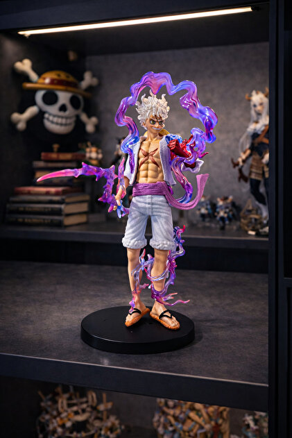 hediyeconcepti One Piece Monkey D. Luffy Gear 5 (Nika) Koleksiyon