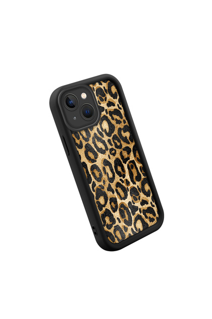 Stylish High-Quality Leopard Pattern Phone Case Compatible with iPhone 15 Plus