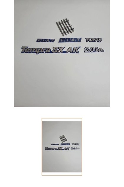 TEMPRA SX A 1.6 İ.E UYUMLU PANJUR BAGAJ ARMA YAZI SET ARMA