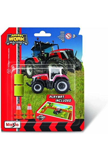 MAISTO - 1/72 Fresh Metal Çiftlik Evi - Traktör Aksesuarları Massey Fergusson