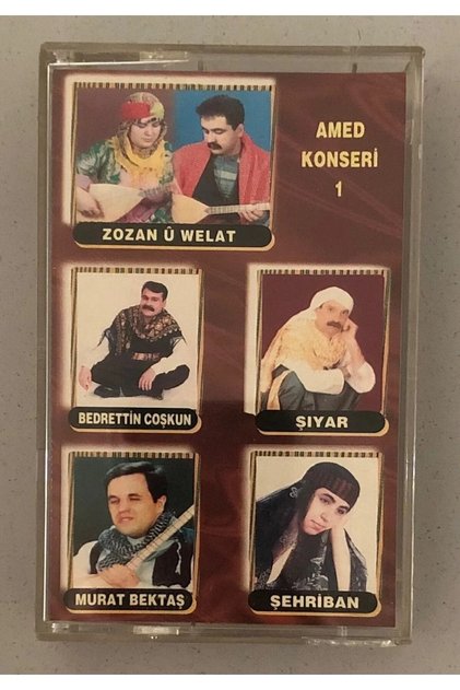 Cassette - Amed Concert Bedrettin Coşkun, Siyar ... Cassette