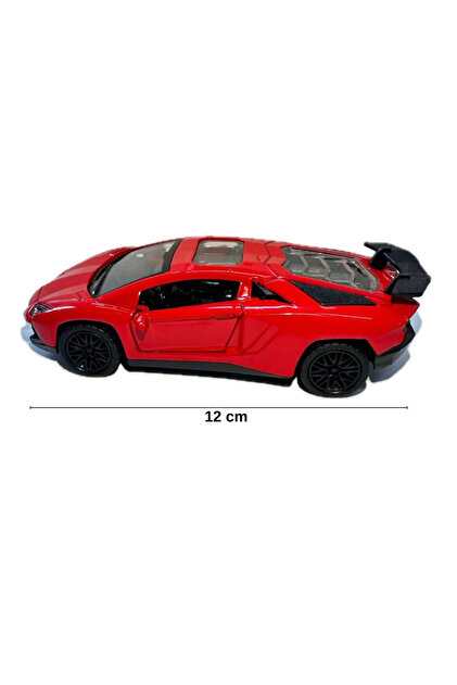 craftivio Lamborghini Aventador Oyuncak Metal Çek Bırak Spor Araba