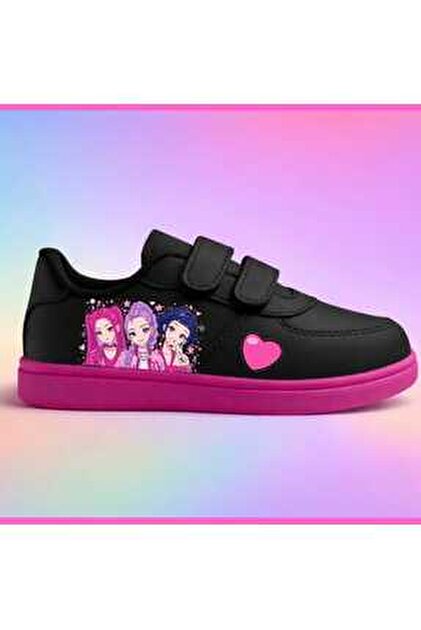 LİASSHOES K-Pop Demon Hunters Demon Slayers Rumi imprimeu Fete