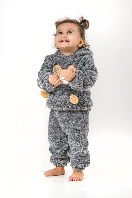 Welsoft Plush Unisex Winter Baby Sets Children's Clothing Baby Outfit Kids Costume