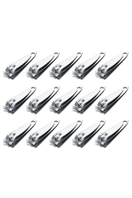 set A-15pcs 12/15 PCS Nail Clipper,Premium Stainless Steel Fingernail Clipper Cutters, Fingernail Cl