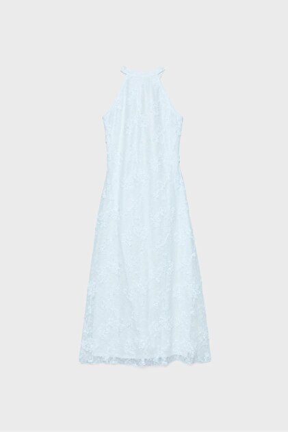 sachin and babi light blue dress 7 Reasons To Love The Lace Halter Midi Dress