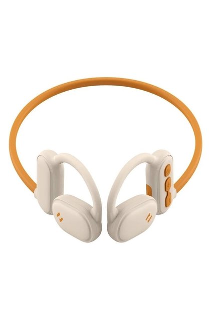 Căști wireless Neckband E553BT, bej