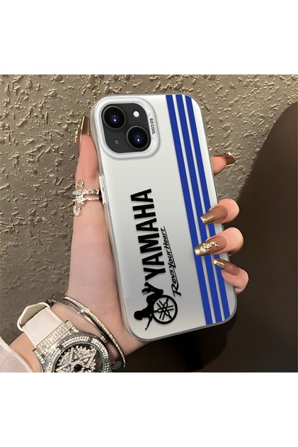 Anti-Fall Slim Hard Case Compatible with iPhone 14 Plus/15 Plus Bmw Pattern