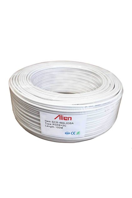 Cablu coaxial RG59+2×0.35mm2 pentru camere CCS