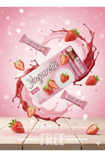 hijazigroup Yogurette Strawberry Chocolate 100 g - Fiyatı, Yorumları