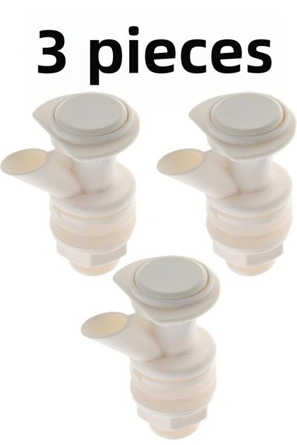 3 Push-Button Cold Water Thermos Taps