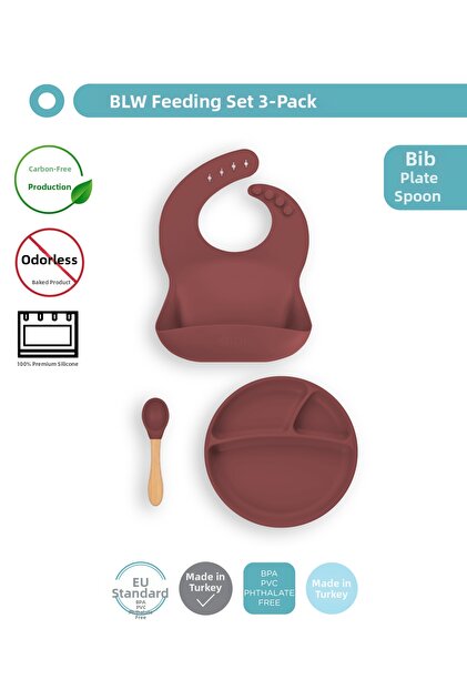 Blw Nutrition Set Ii - Velvet Rose with Plate