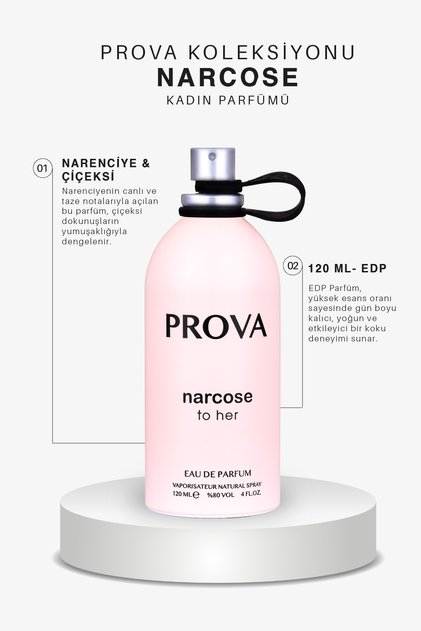 Narcose Edp Çiçeksi Narenciye Kadın Parfüm 120 ml