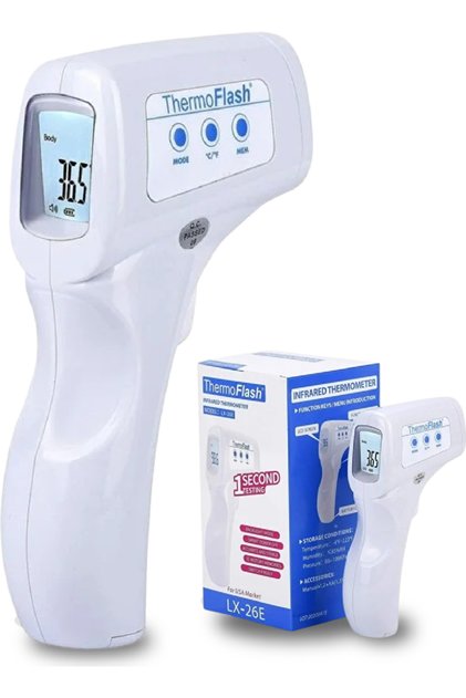 Thermoflash Lx-26e Infrared Dijital Temassız Ateş Ölçer - Vısıomed Sas France - Cls France Lab