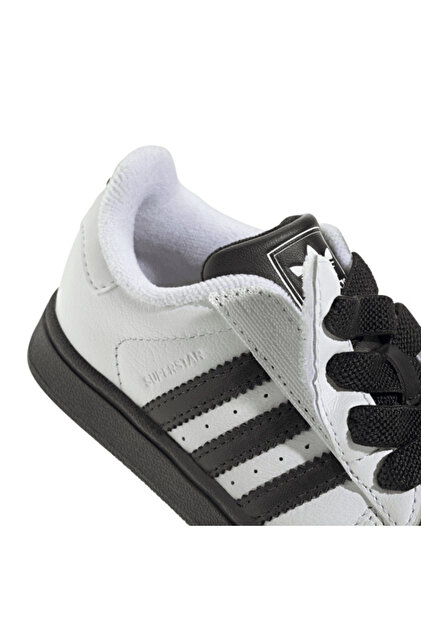 adidas gazelle silver green womens adidas Originals Infants' Superstar El Core Black / Ftwr White main image 0