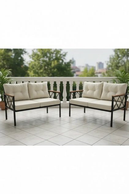 2+2Balkon-bahçe-kafe-çay Seti-koltuk Takımı-oturma Grubu-ofis Koltuğu 2+2
