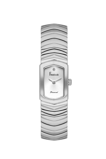 Fl.1.10504-1 Minimal Design 5 Atm Water Resistant Steel Case Steel Cord Metallic Color Cadmium