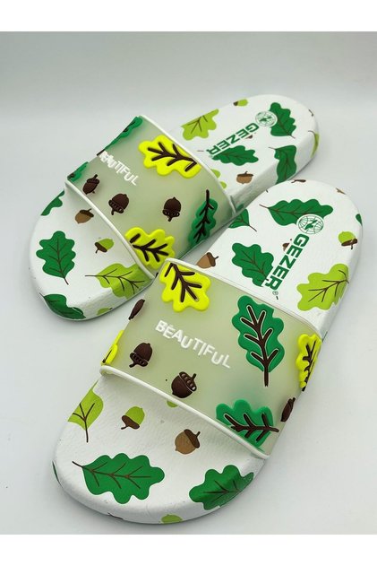Non-Slip Sole Flower Patterned Bathroom Pool Beach Wet Floor Slippers Suitable for Daily Use