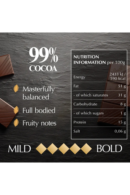 Lindt Excellence Çikolata %99 Kakao 50 g Fiyatı, Yorumları - Trendyol