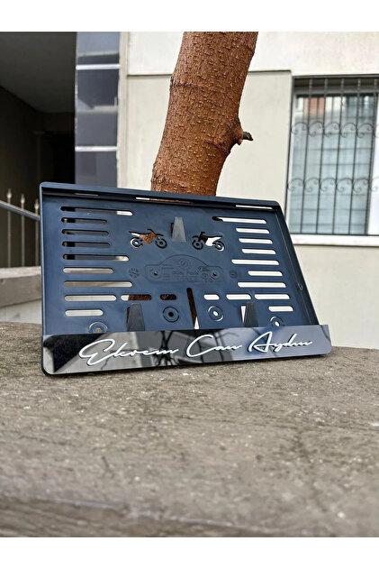 Genel Markalar Motor Plakalık Isimli Kişiye Özel Lazer Kesim