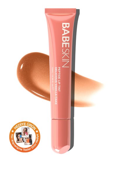 Lip Care Gloss Lip Balm 10 ml | Vanilla Tint | Nourishing, Moisturizing | Peptide,Shea,Cupuaçu