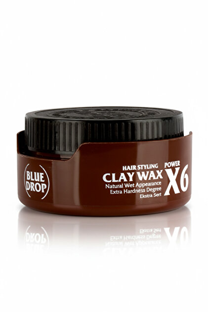 MAHINA & LAKAU 美容液セット2 BLUE DROP Aqua Wax X6 Killi Su Bazlı Saç Wax - Güçlü Tutuculuk Mat