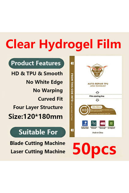 Hydrogel Film 50pcs TPU Clear 50PCS HD MATTE Privacy Frosted Protection Flexible Hydrogel Film For M