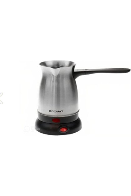 ELEKTRİKLİ ÇELİK TÜRK KAHVE MAKİNESİ 6 KİŞİLİK CEZVE