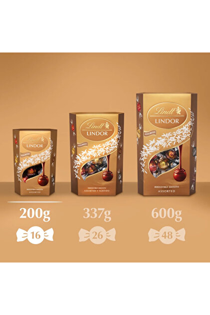 Lindt Lindor Karışık Kutu Çikolata 137 GR - Fiyatı, Yorumları