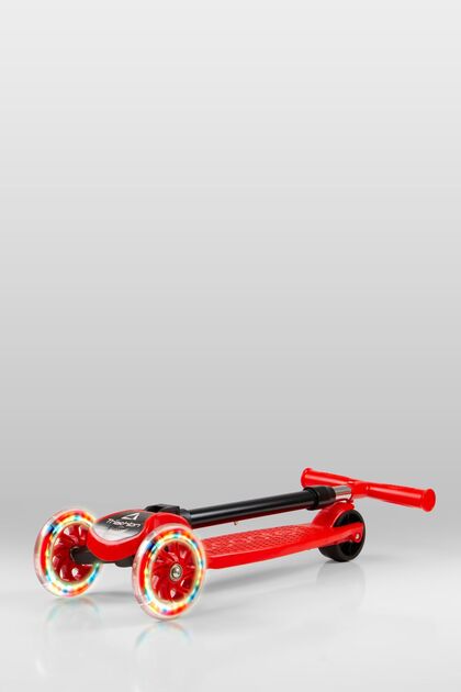 Triathlon T212-K Katlanabilir LED Işıklı Scooter | Ayarlanabilir