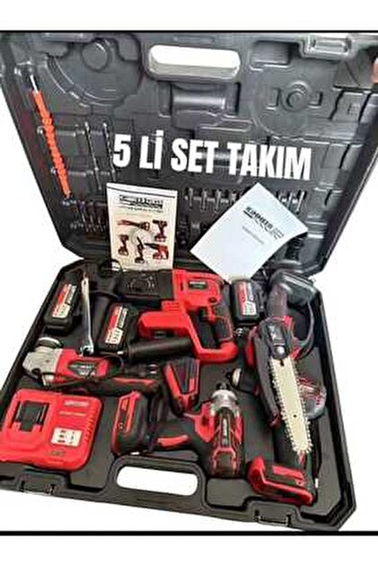 RAXTOR Profesyonel 36v Matkap Hilti Taşlama Somun Sıkma Makas