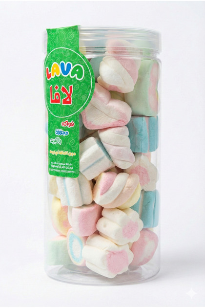 Freeze dried Marshmallow Candy Mix 100g , Vanilla, Crunchy snack for light meals and desserts