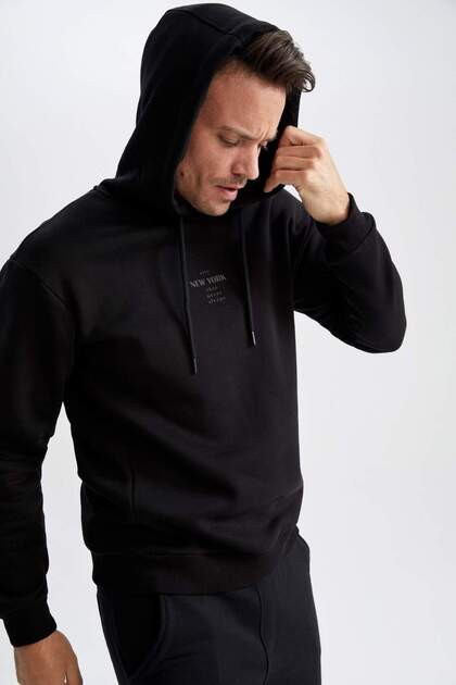 Defacto Relax Fit Kapüşonlu Sweatshirt Y9652AZ22WN - Fiyatı, Yorumları