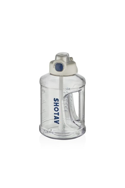 ST-6291 1500ml Beyaz Pipetli Matara