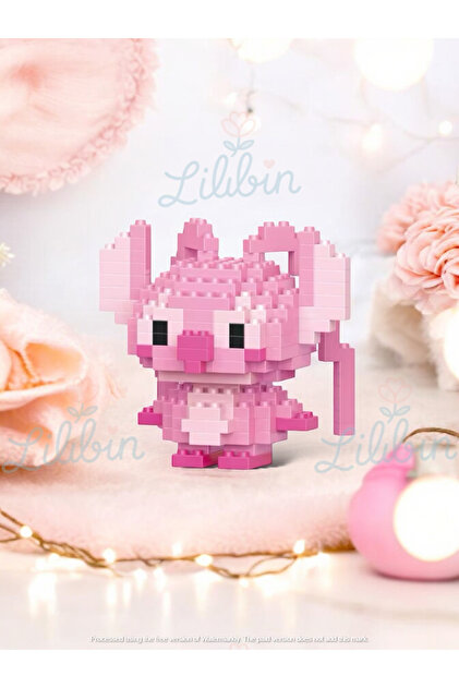 Lilibin Bricks Angel 3D Yapboz Puzzle Hediyelik-Kutulu Ambalaj