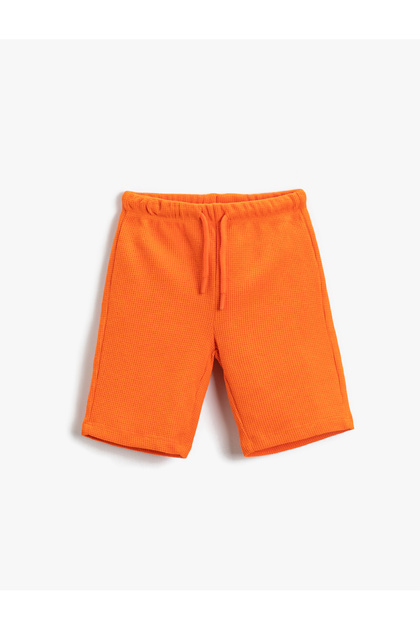 Basic Shorts with Lace Waist