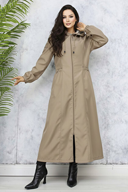 1305 Seasonal Trench Coat Mink